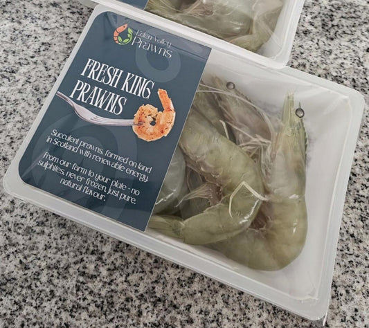 Fresh Scottish King Prawns 250 g: Serves 2-3 as a main